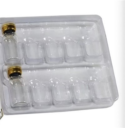 10 شیشی پلاسٹک ٹرے