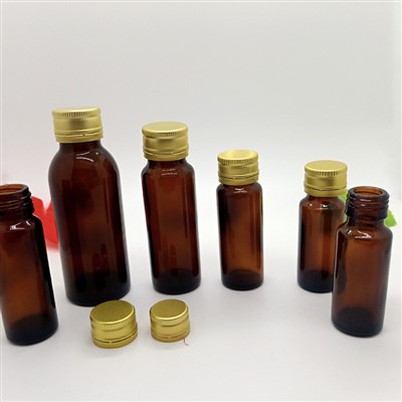 براؤن گلاس زبانی مائع 30 ملی لیٹر بوتلیں