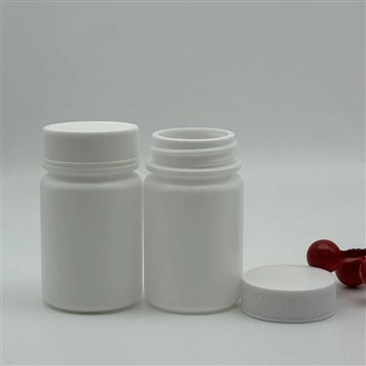 50g 100g Capsule Plastic Bottles