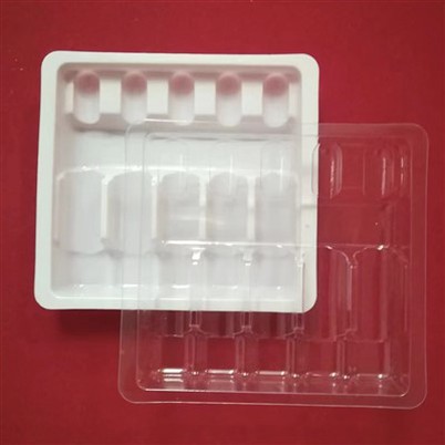 چھالا پیکنگ پلاسٹک شیشی ٹرے