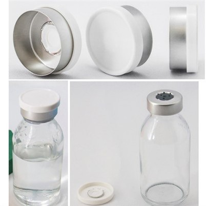 انجیکشن کی شیشی کے لئے کیپ کو پلٹائیں۔