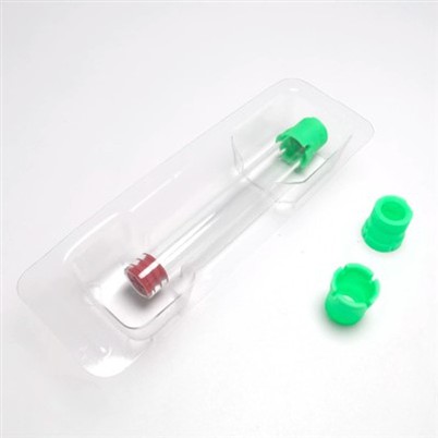 مکمل شیشے کا کارتوس 1.5 ملی لٹر اسٹاپر ایلو کیپ کے ساتھ